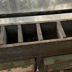 Vintage Wooden Tool Caddy