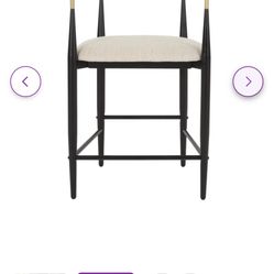 Maconay Upholstered Counter Stool (Set of 2)