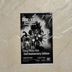 DBS Fusion World 2nd Anniversary Edition Energy Marker Pack (Dragon Ball Super)