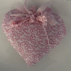 Small Homemade Hearts With Messy Bows… $10 Each