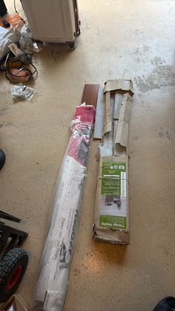 Vintage shiplap and wood floor panel leftovers