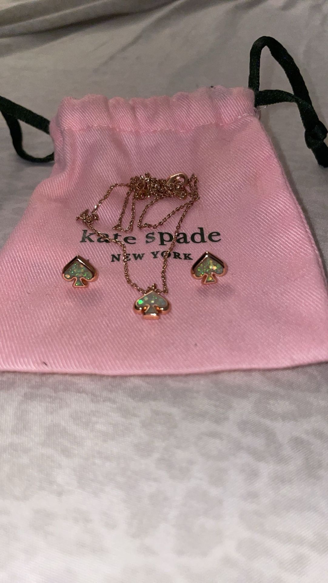 Kate Spade Earrings And Necklace ♠️
