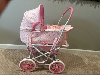 18” doll bassinet/stroller combo set