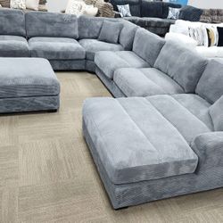 Fabric Oversized Livingroom Sectional Couches Sofa Furniture On Promotion 