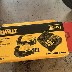 Battery and charger kit $140