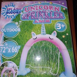 Splash Buddies Unicorn Sprinkler Arch NIB
New Splash Buddies Unicorn Sprinkler Arch