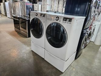 Affordable Gently Used Refurbished Reconditioned Certified Warehouse Full Of Nice Washer dryer stove oven stackable Management And Landlord Special