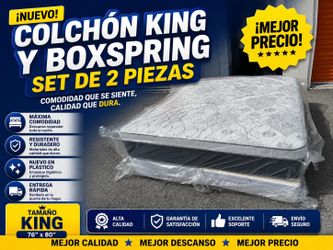 🟢NEW KING PILLOWTOP SET $369