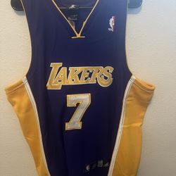 Lamar Odom Lakers Jersey Size 48