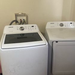 Washer and dryer Samsung model