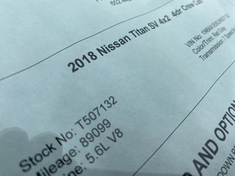 2018 Nissan Titan Thumbnail