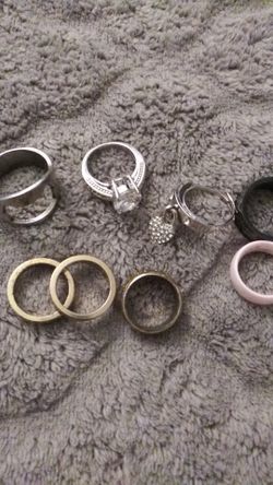 Rings .50 each