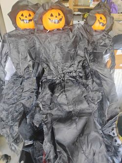 Pumpkin witch with steaks