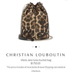 Beautiful Christian Louboutin Bag