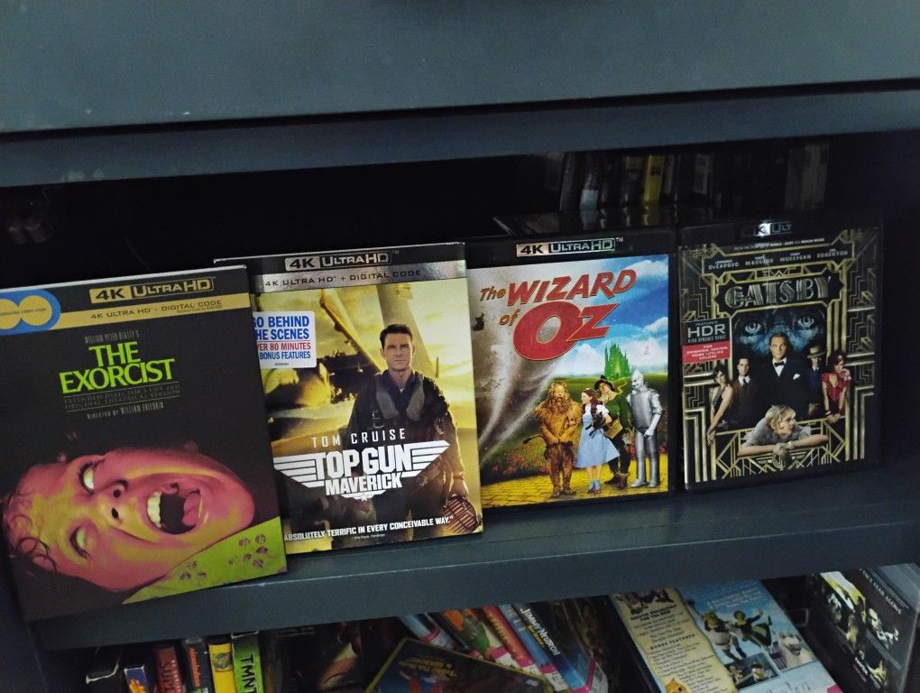 4k And Blu Ray Lot 40$ For Everything