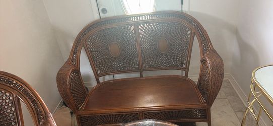 Vintage seating area set of 3