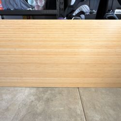 Free 72 X 30 Bamboo Desk Top With Drawer