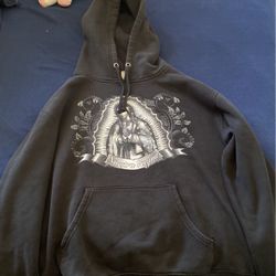 Large Black Graphic hoodie