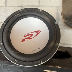 Alpine Type R 12” Speakers 