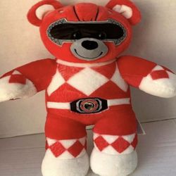 Red Power Ranger Build a Bear Mighty Morphin 2017