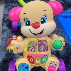 Fisher-Price Laugh & Learn Smart Stages Learn with Sis Walker Baby &  Toddler Educational Toy