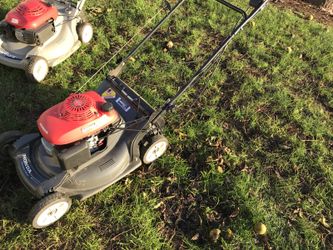 Honda harmony hrt216 self propel lawn mower