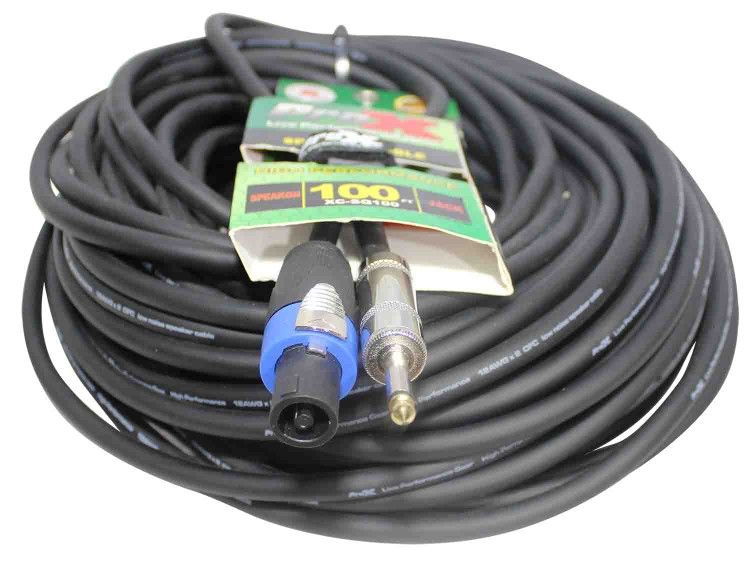 ProX XC SQ100, 12 AWG SpeakOn to 1/4 TS High Performance Speaker