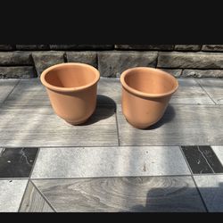 2 Small Plant Pot