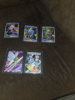 Pokemon cards gen 8 beedrill ex full art and roses encouragement ir