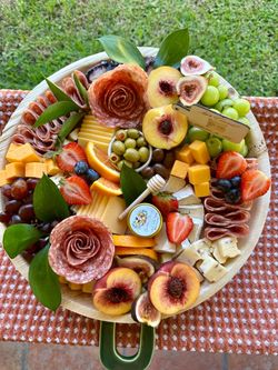 charcuterie boards and grazing tables