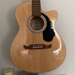 acoustic fender guitar 