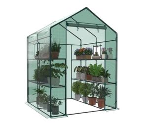 Outdoor gardening mini walk in greenhouse plant tent - NEW