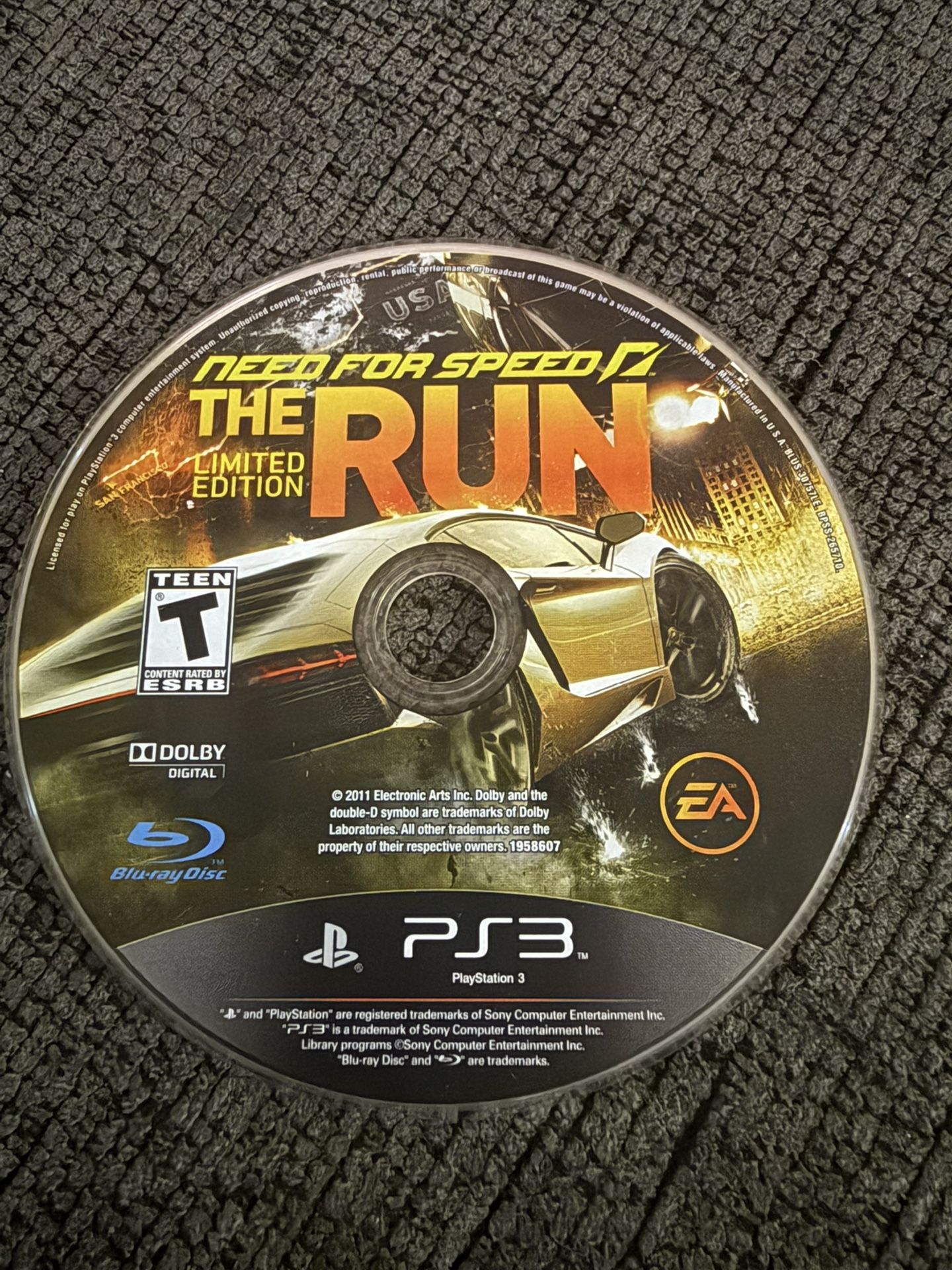 PS3 Game Need For Speed