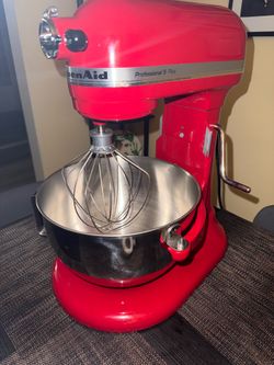 KitchenAid Professional 5 Plus 5-Qt Bowl-Lift Mixer – Empire Red
