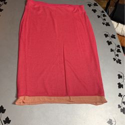 Women’s Pink Skirt (size XL)
