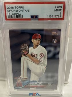 🔥 Shohei Ohtani Rookie Card PSA 9 – 2018 Topps #700 🔥