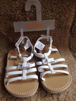 Gymboree girls sandals - toddler size 6 (New)