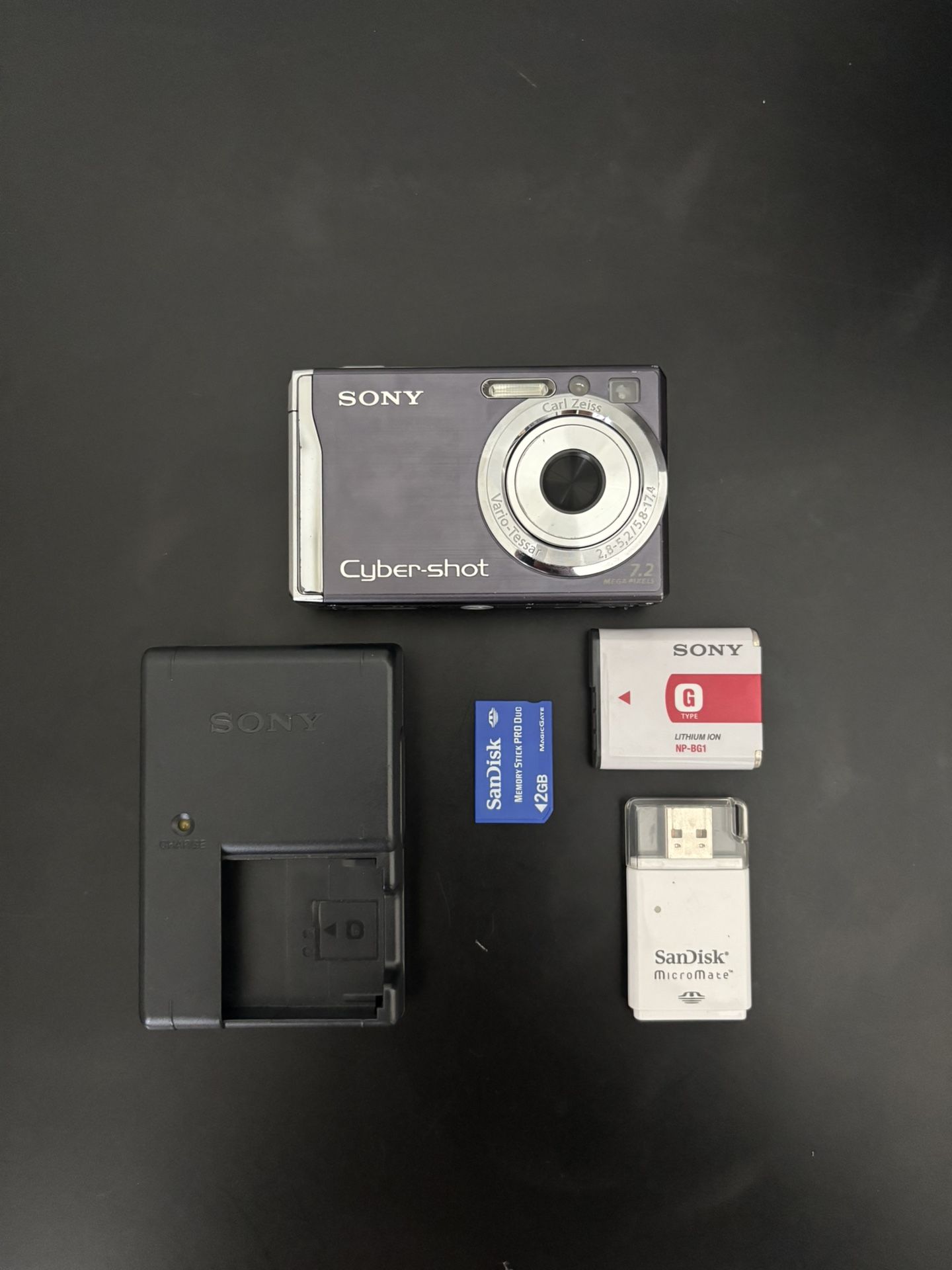 sony cybershot digital camera 7.2 mega pixels