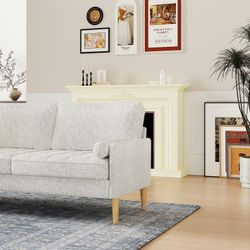 ROMA 67.7'' 3 seater Sofa Couch for Living Room, Modern Sofa,Small Couches for Small Spaces,Upholstered 3-Seater Couch for Bedroom, Apartment, Home Of