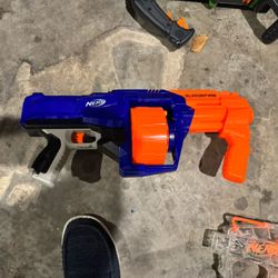 Nerf N-Strike Elite Hyperfire – Motorized Dart Blaster – Tested & Working