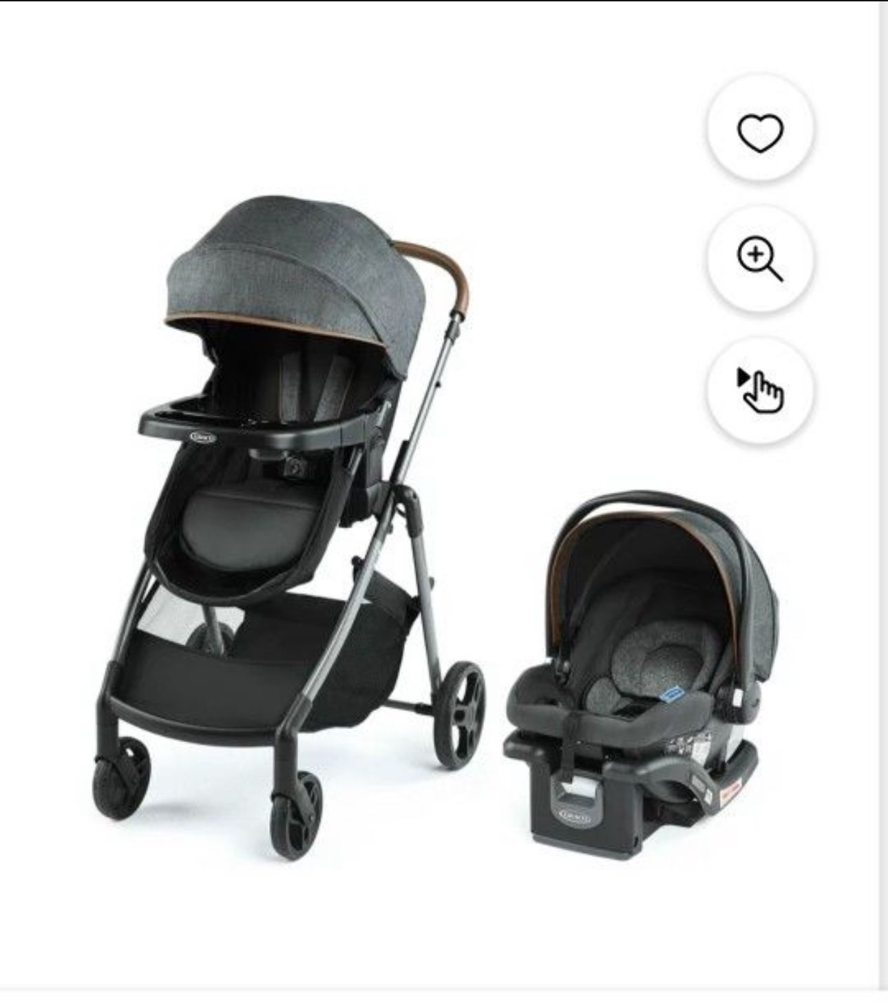 Graco Modes Trio Travel System Stroller