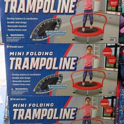 Mini folding trampoline