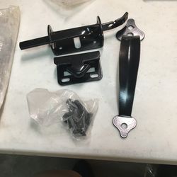 Black Painted Gate Hardware And Hinges