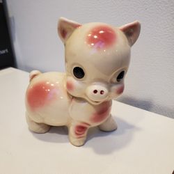 Vintage Ceramic Rempel Chubby The Pig Figurine 