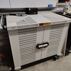 3 Bretford Computer Charging Cart laptop technology cabinet