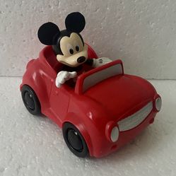 Disney Junior Mickey Mouse Daily Driver Vehicle Car Poseable Action Figure