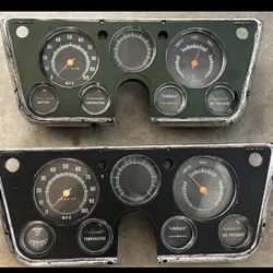 1(contact info removed) Chevy GMC Truck Dash gauge cluster
