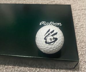 Malbon Golf Ball Steph Curry Logo - Limited Edition Single Ball