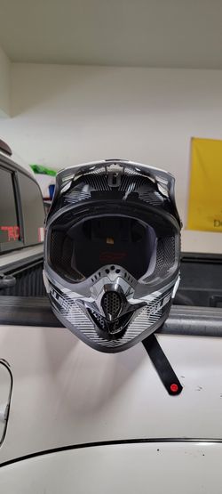 Fulmer Edge MX Large Black/Gray Off-Road Helmet