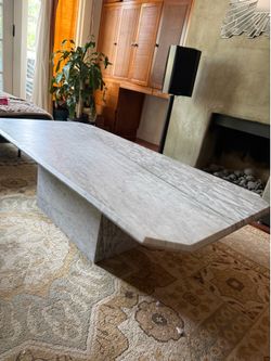 Marble coffee table